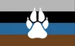 Fourth Alternate Wolfgender Flag by Reddit user Polska9[5]