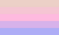Fourth Bigenderfluid Flag by DeviantArt user Pride-Flags[9][10]