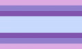 Alternate Mooncatgender Flag by X user @sillyflags[1]<Archived reply to post with alternate flag</ref>