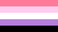 Alternative venufluid flag by Sgtdeathcat on LGBTA Wiki.