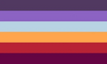 Alternate Winter-Sunrisegender Flag by Instagram user Moodylesboy[1]