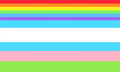 Alternate Kiddieribbitic flag by pinkfruitgender