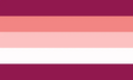 Pink Lady Cocktail flag without symbol by Tumblr user p-rtyboy[1]