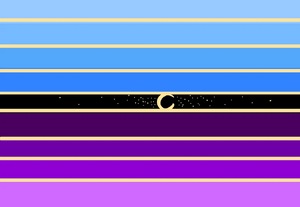 Moondustgender flag