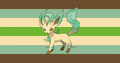 Leafeongender Flag by Pinterest user fluffyfairyz[2]