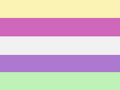 Alternate Roundgender Flag by Fandom user HelenDaMelon[1]