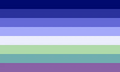 Alternate transmasculine flag by Tumblr user eldorr[34]