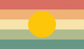 "Sunshine" transmasculine flag by Tumblr user llamahologram[27]