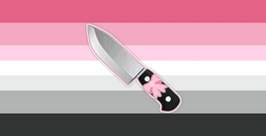 🔪🎀emojic flag