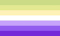 Enby lunakurian (Alt) flag, created by LunaStar77 on the 22nd of February, 2026[1]