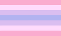 Alternate Pinkplanetary flag by pinkfruitgender