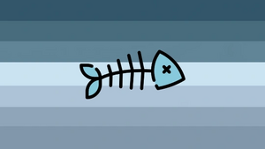 Fishskeletic flag
