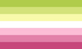 Alternate (Amberfae) Genderfae Flag by Tumblr user nyaambxr[16][17]