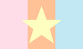 Alternate Aesthetigender Flag by Tumblr user pastelmemer[4]