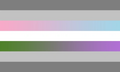 Second Alternate Demifluid Flag by Tumblr user pride-color-schemes[6]