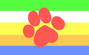 Pupgender flag