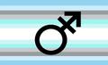 Alternate transmasculine flag by X/Twitter user Nitrometro[38]