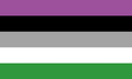 Alternate agender flag by DeviantArt user Pride-Flags[3]