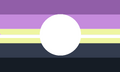 Second alternate Speckleblurnon-binary flag by LavenderTheSand-Rain