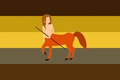Centaurgender Flag by LGBTQIA+ Wiki user Onisia[1]