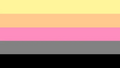 Second Alternate Gxrl Flag by Tumblr user your-bigender-big-brother[4]
