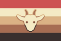 Alternate Goatgender Flag by Tumblr user ryanyflags[2]
