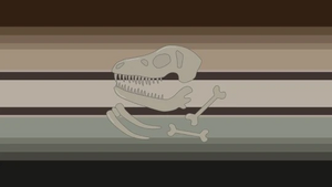 Dinoskeletic flag