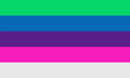 Genderpoly flag by Polymorphic-Queerptid on Tumblr