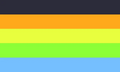 Blacklight Fruit Punch flag without symbol by Tumblr user kiruliom[1]