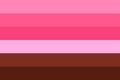 Alternate Valentinesdaygender Flag by Fandom user Peppercrumble[1]