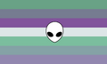 Second Aliengender Lesbian Flag by IesbianfIags[6]
