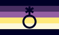 The enby flag by aatamixx