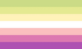 Feminine lunakurian (alt) flag, created by LunaStar77 on the 21st of February, 2026[1]
