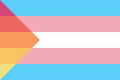 Alternate transfeminine flag by Reddit user boundmaidlea[13]