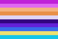Alternate Nudibranchgender Flag by Tumblr user notcishetarchive[1]