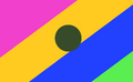Alternate Pangender flag by Fandom user .sillyalteregos.[18]