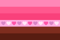 Valentinesdaygender Flag by Fandom user Peppercrumble[1]
