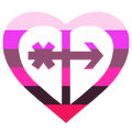Lovegender Symbol by Tumblr user rouge-the-bat[1][2]