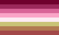 Alternate transfeminine flag by Tumblr user eldorr[23]