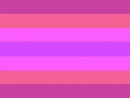 Alternate transfeminine flag by Reddit user Neko012345678910[20]