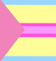 Strawberry Icecreamgender Flag by Tumblr user mogaip0sitivity[1]