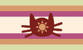Suncatgender Flag by X user @sillyflags[1]