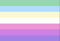 Alternate genderselkier flag by Tumblr user madtrender[3]