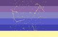 Constellation genderflux flag by Libragender on Tumblr.
