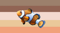 Clowfishgender Flag by Scratch user cloudinex11[1]