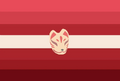 Alternate Kitsunegender Flag by Pinterest user @starryerin[3]