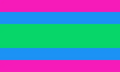 Polysexualflagic flag by Reddit user TheMoonsDream[1]