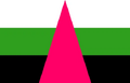 Fem-spike flag for primarily neutral gender by anonymous[1]