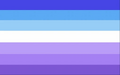 Alternate (Less Vibrant) Computergender Flag by X user sleepysick[1]