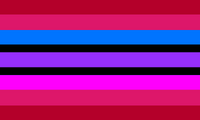 Simplified Alternative Flag for Amantisgender by Fandom user GalaxyTrico[2]